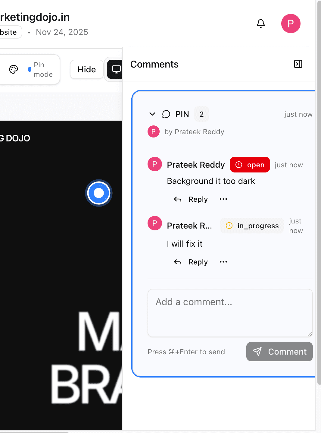 Review and approve designs